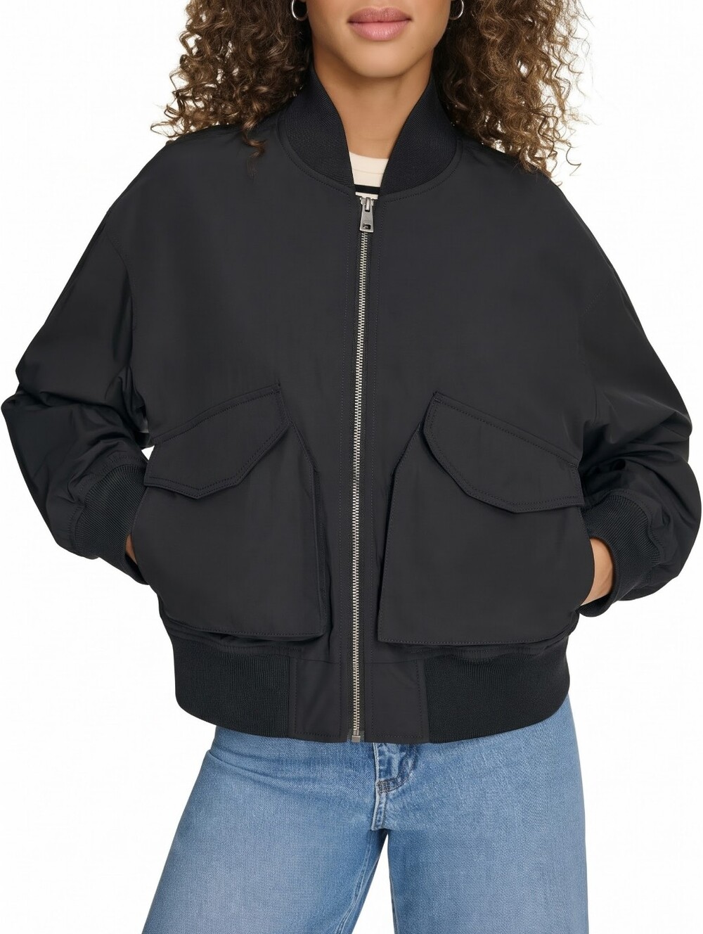 Levi's Lightweight Bomber Jacket In Black Size XS